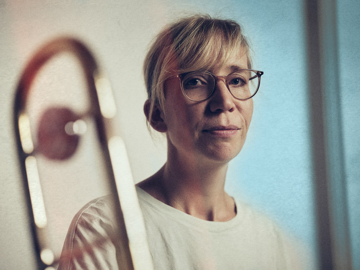 Trombonist Lisa Stick