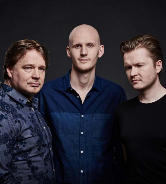 Peedu Kaas with bandmembers